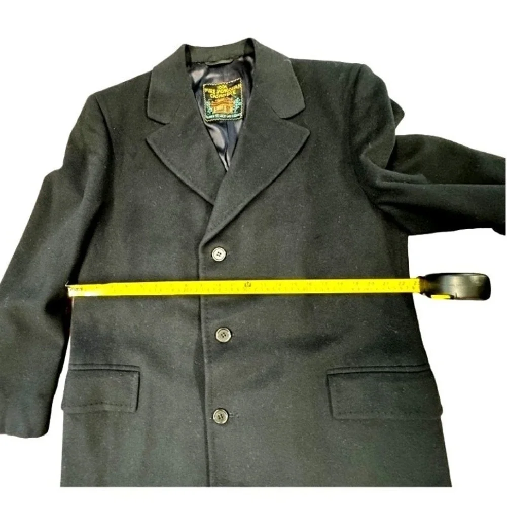 100% PURE MONGOLIAN CASHMERE, Beautiful, Long Trench Coat, Small Spot PLZ READ!!